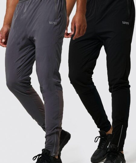 Tall Man Active Gym 2 Pack Lightweight Tapered Jogger