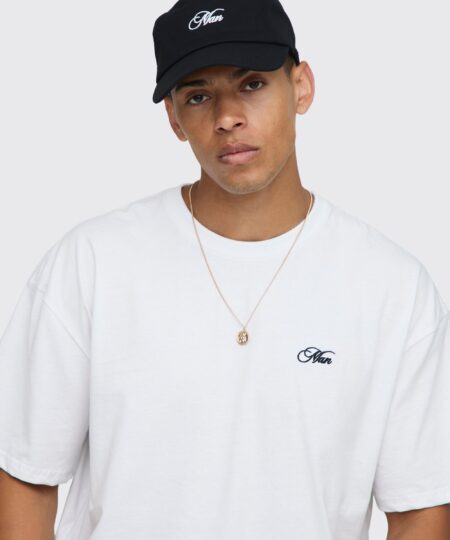 MAN Twill Embroidered Cap