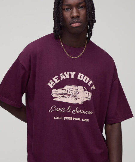 Oversized Vintage Graphic T-Shirt