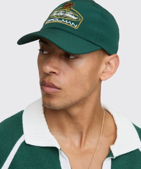MAN Embroidered Varsity Twill Cap