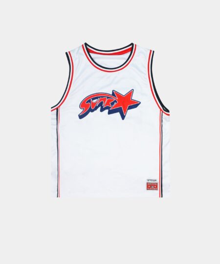 White Survival Basketball Jersey