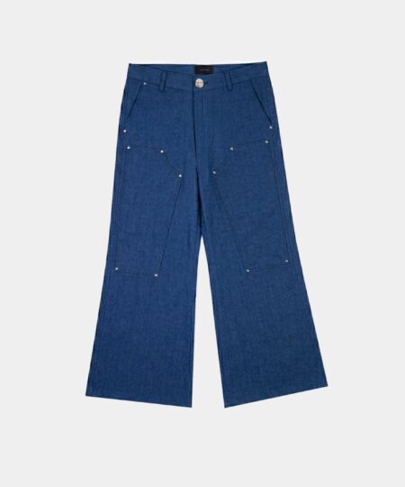 Navy Blue Bootcut Pant